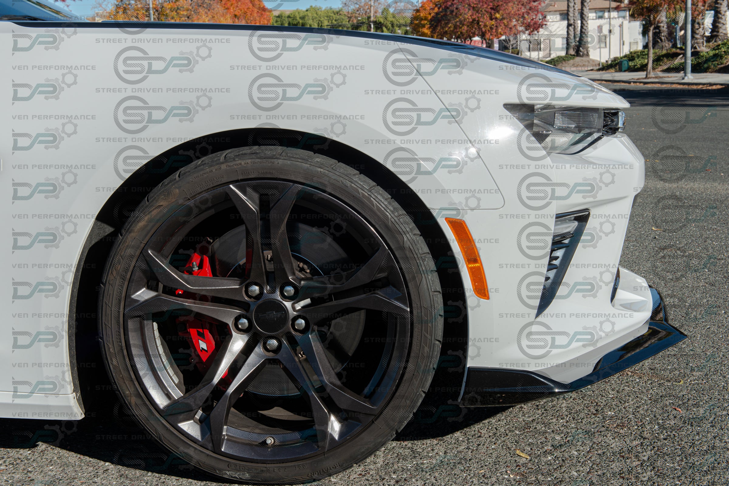 2019+ 6th Gen Camaro - "Facelift 1LE Package" - Front Splitter / Lip Ground Effects - for all models